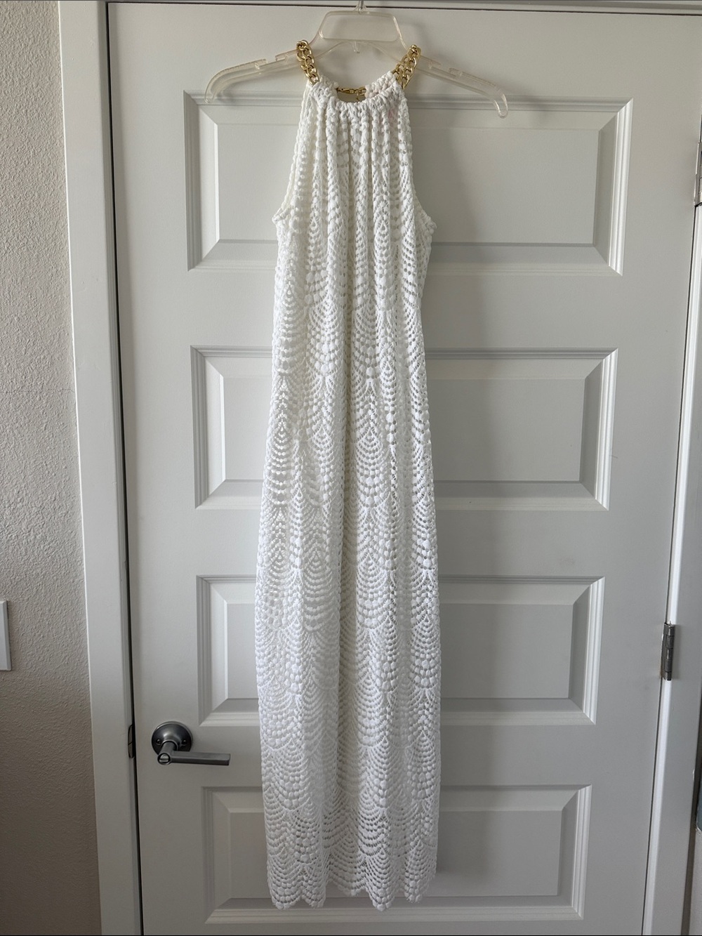 Lilly Pulitzer Bingham lace crochet midi dress - NWOT